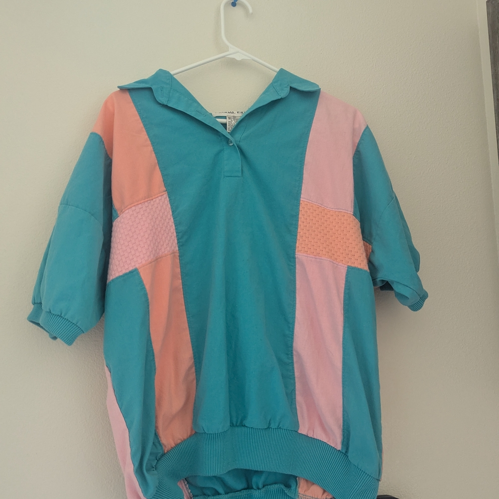 Colorful Vintage  Polo Shirt